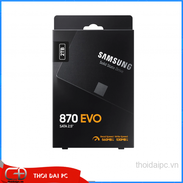 SSD Samsung 870 EVO 2TB SATA III 6Gb/s