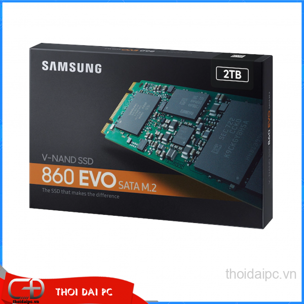 SSD Samsung 860 EVO 2TB M.2 SATA III V-NAND