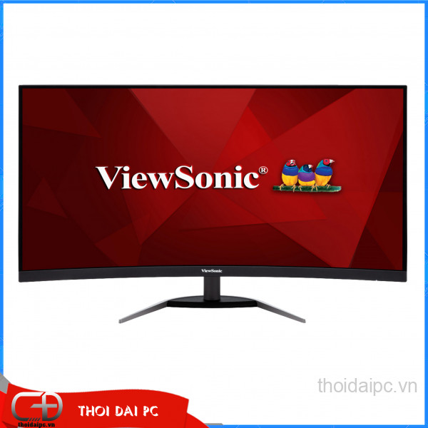 ViewSonic VX3268-2KPC-MHD 32Inch Cong 1500R QHD VA/1ms/144Hz