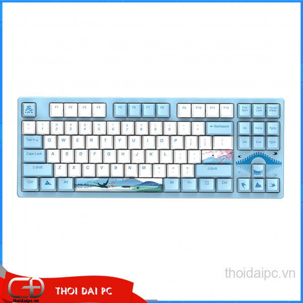 DAREU A87 SWALLOW (PBT, Brown/ Red CHERRY switch)