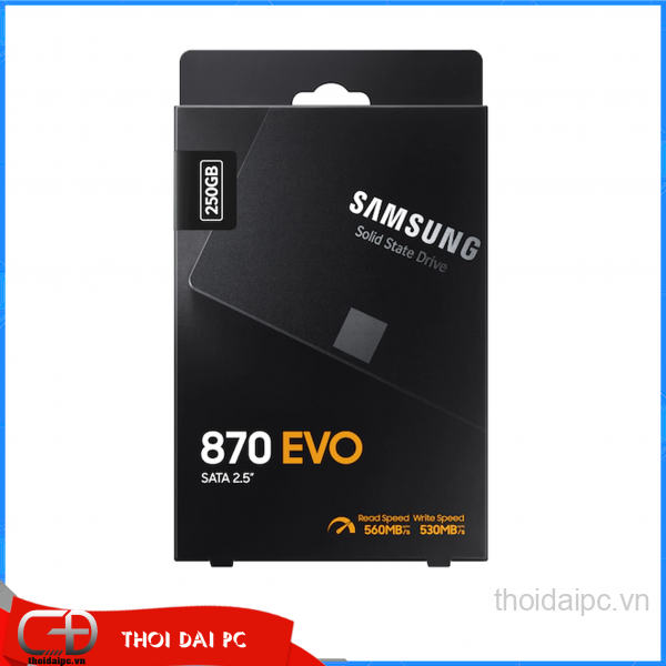 SSD Samsung 870 EVO 250GB SATA III 6Gb/s
