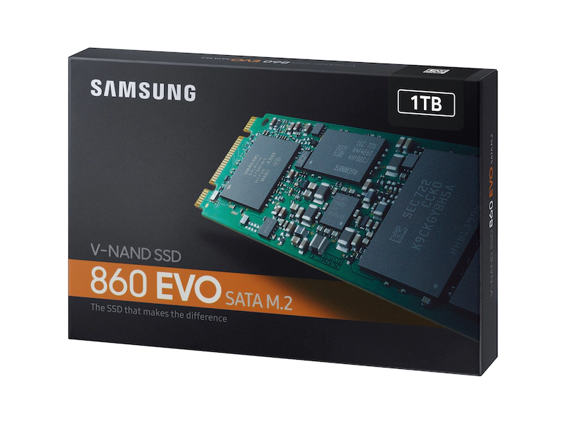 SSD Samsung 860 EVO 1TB M.2 SATA III V-NAND