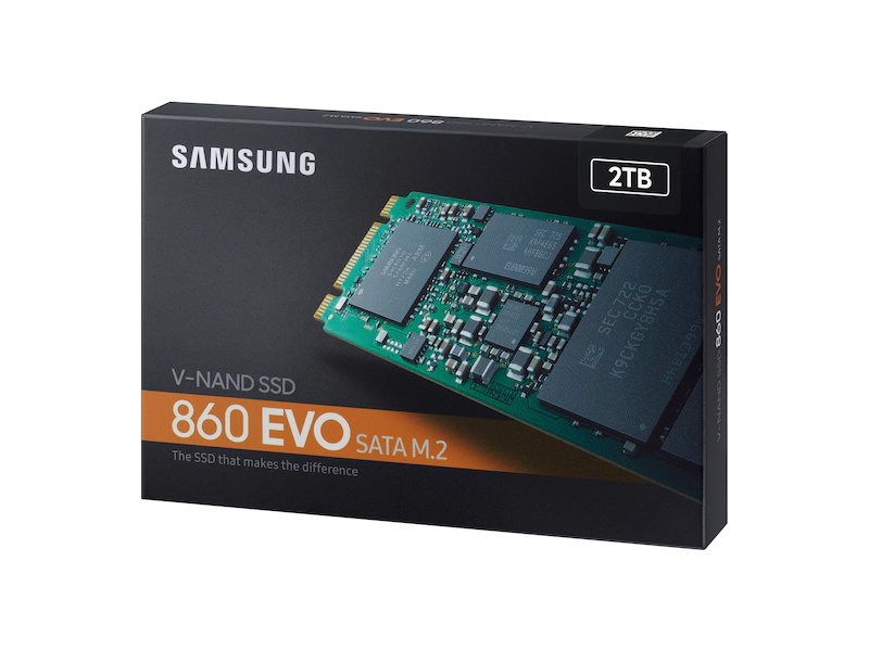 SSD Samsung 860 EVO 2TB M.2 SATA III V-NAND
