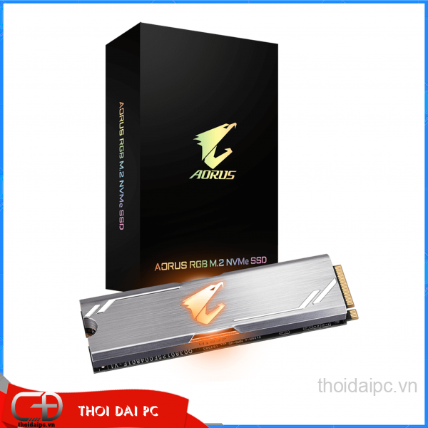 SSD Gigabyte AORUS RGB 256GB PCIe Gen 3x4 NVMe M.2