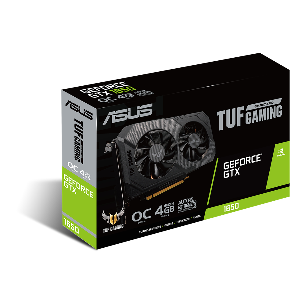 Asus TUF Gaming GTX 1650 OC Edition 4GB GDDR6