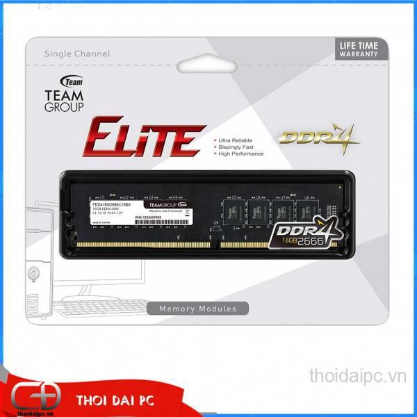 Team Group Elite DDR4-2666MHz 8GB(1x8GB)