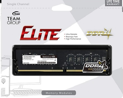 Team Group Elite DDR4-2666MHz 8GB(1x8GB)