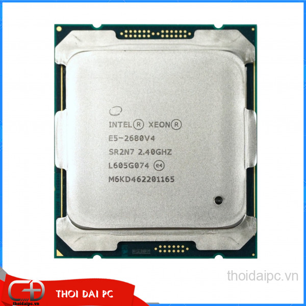 CPU Xeon E5-2680 V4 TRAY /Server/35MB/3.3GHz/ 14 nhân 28 luồng/ LGA 2011-3