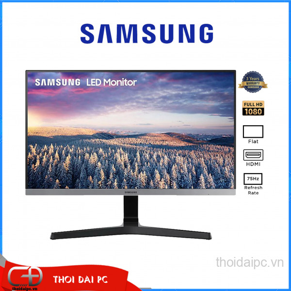Màn hình Samsung FHD LS24R350 (23.8inch/IPS/75Hz/5ms/FHD/HDMI+VGA)