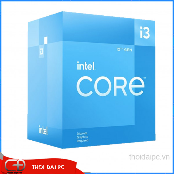 CPU Intel Core i3-12100F /12MB/4.3GHz/ 4 nhân 8 luồng/ LGA 1700
