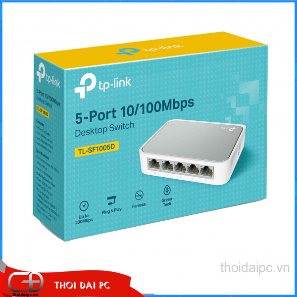 Bộ chia mạng 5 cổng TP-Link 10/100 Mbps (TL-SF1005D)